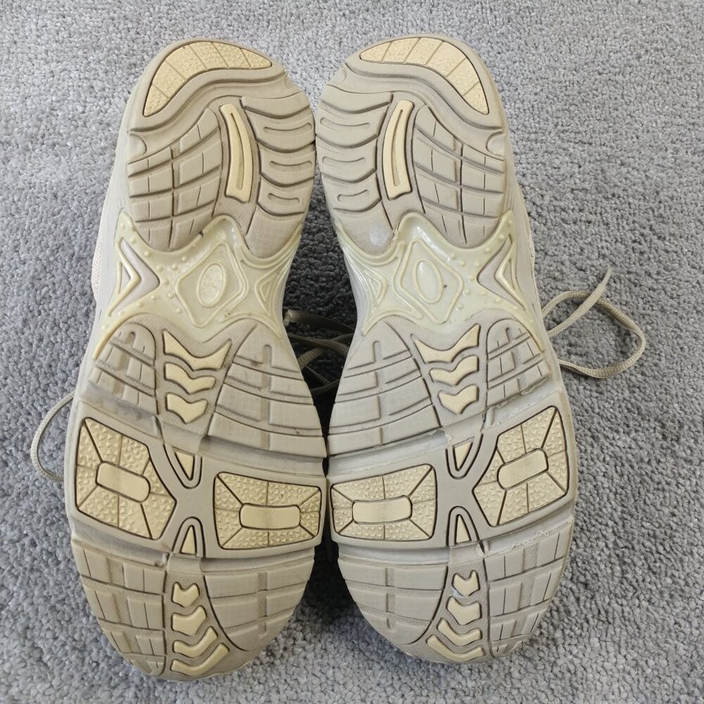 Vionic Walker Walking Shoes Womens Size 10 Comfort Sneakers Taupe Lace Up - Picture 2 of 12